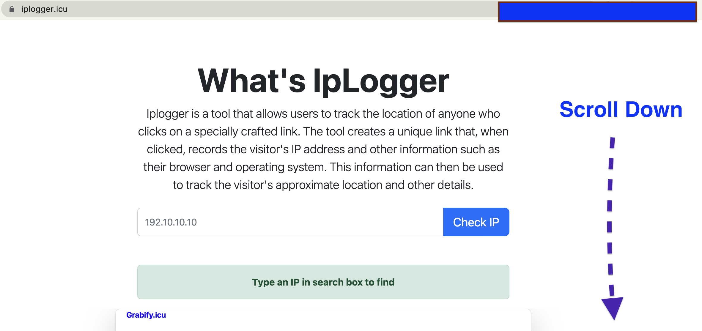创建追踪链接示意图